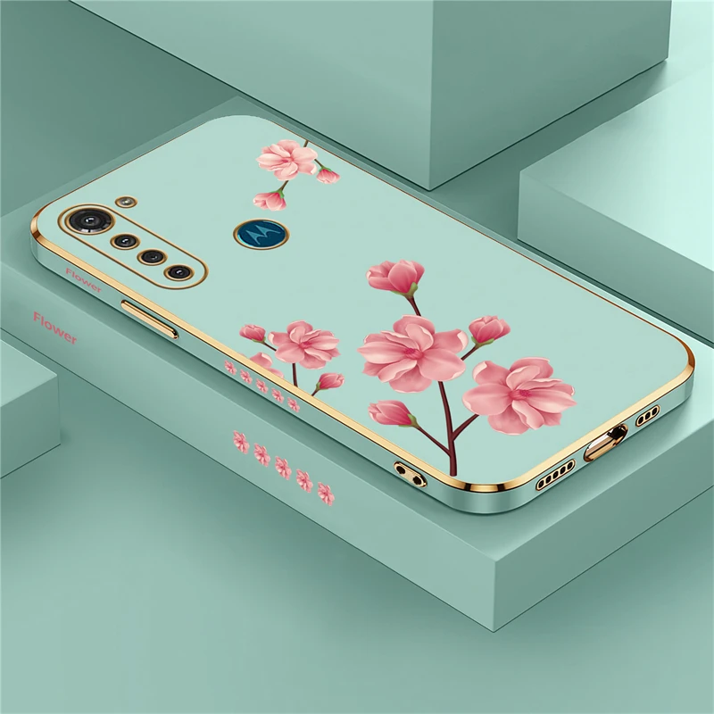 Durable Silicone Shockproof Power Flower Phone Case