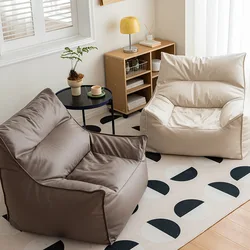 Modern Lazy Bean Bag Sofa Exterior Minimalista Zipper Comfy Bean Bag Sofas Balcony Leisure Comfortable Living Room Sofas