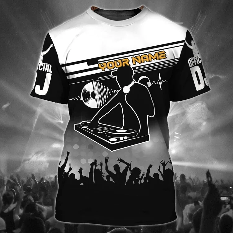 PLstar Cosmos Neueste Sommer männer Musik T-shirt DJ Live disco Personalisierte Name 3D Gedruckt t-shirt Unisex Hip Hop Tops DW146 – Detail 30