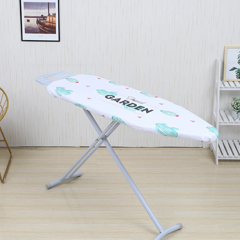 Ironing Board Cover Scorch Resistant, Extra Thick Cotton Iron Cover with Padding Heat Reflective Heavy Duty Pad Approx 140x50cm