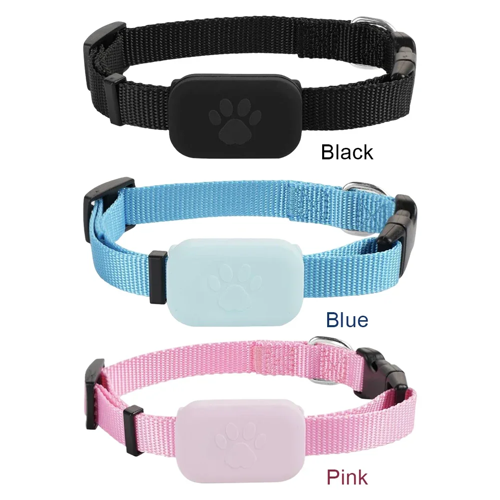 Waterproof Silicone Pet GPS Tracker with Adjustable Collar
