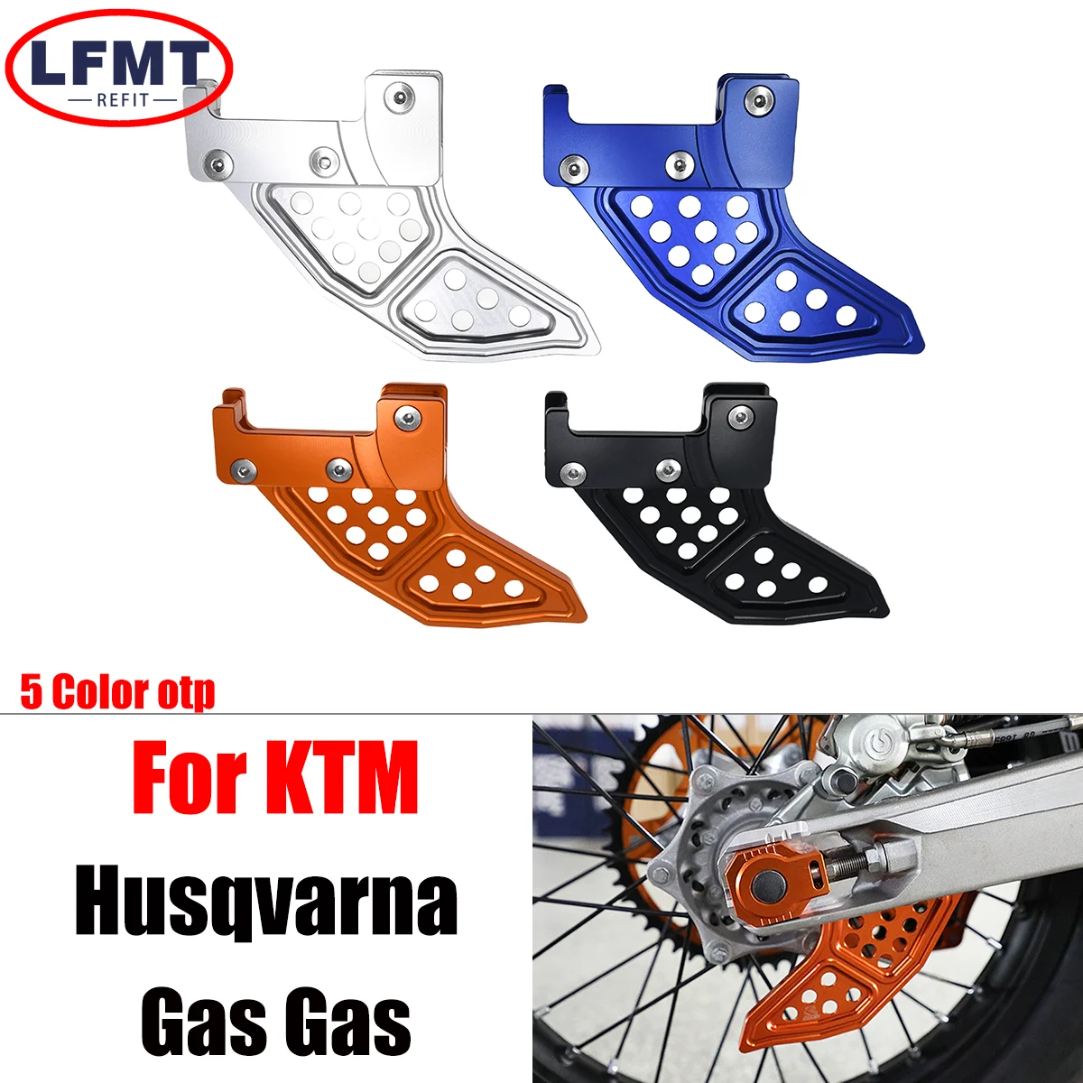 Фото Диск переднего тормоза мотоцикла Защитная крышка для KTM SX SXF XC XCF EXC EXCF XCW XCFW Six Days TPI 125-500 2016-2022 2023 №1