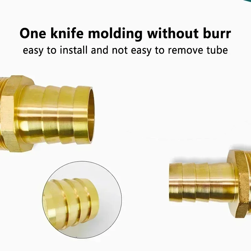 Соединительный элемент в форме пагоды 6 8 10 12 14 мм соединитель для шланга, хвостовая резьба шланга 1/8 1/4 3/8 дюйма резьба (PT), латунные фитинги для водопроводной трубы