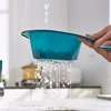 Multifunctional Drain Basket Swan Drain Basket General Fruit and Vegetable Basket Shelf Strainer Sink Kitchen Leftover Sink 5