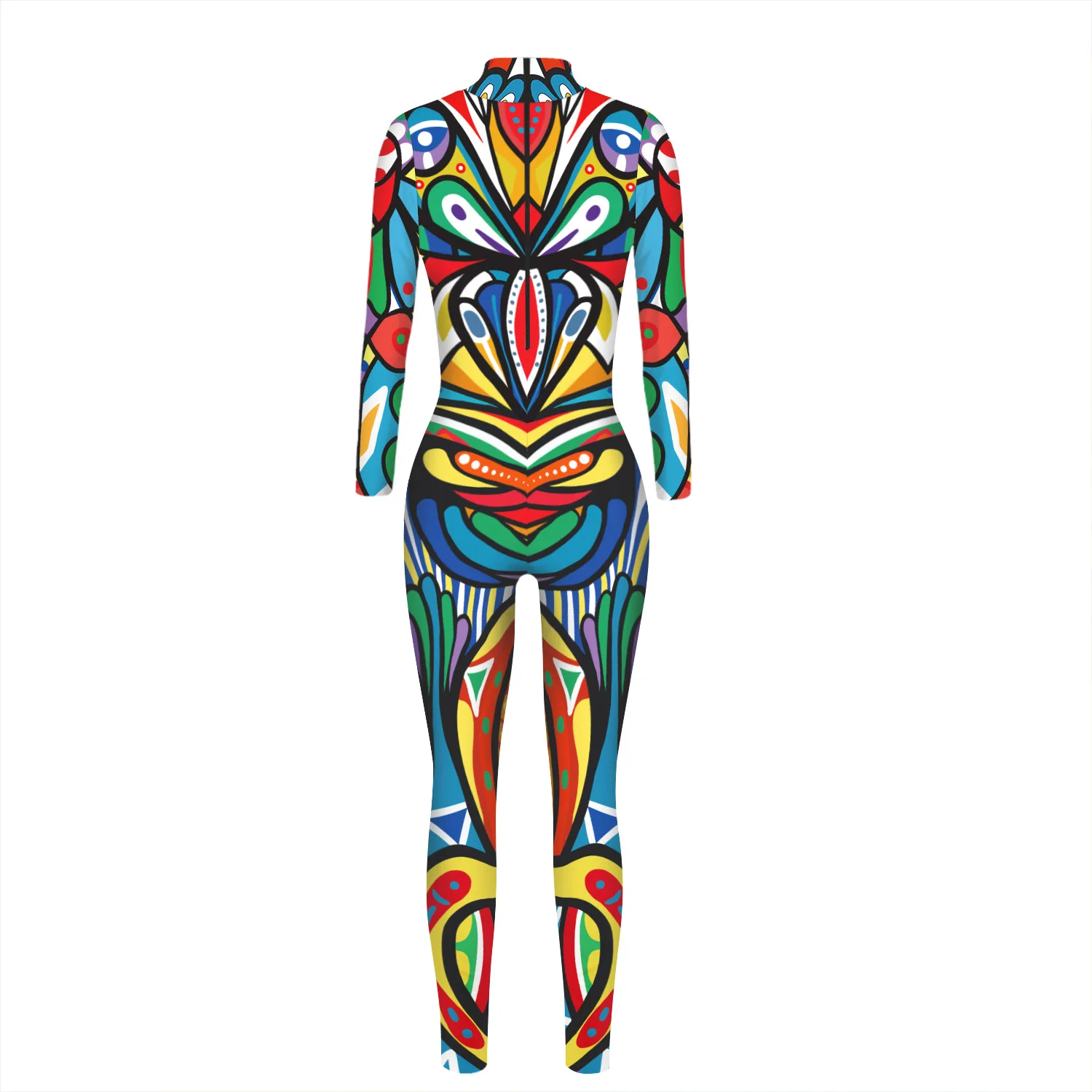 Body Tigre Camouflage Coloré Femme – photo 11