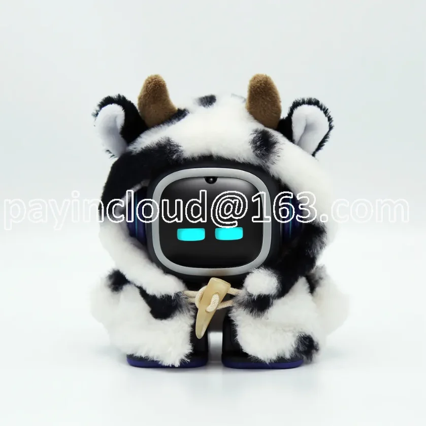 Emo Robot Smart Light Sticker Headset Emo Robot Fashion Accessories