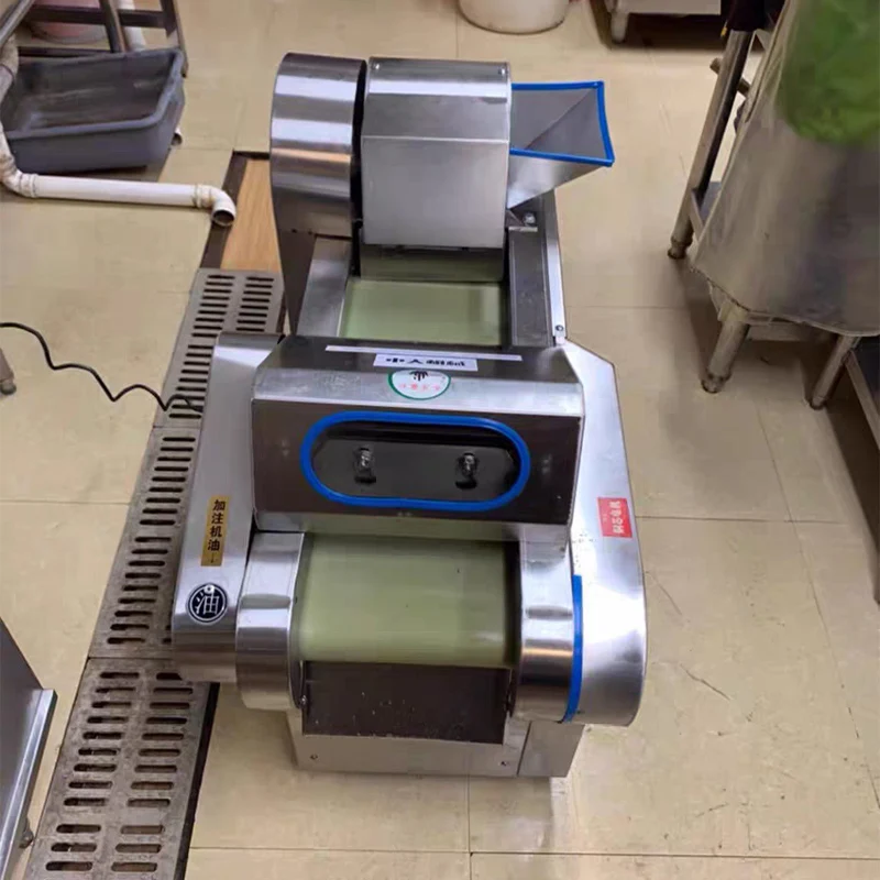 2024New Commercial Electric Meat Cutter Desktop Multi-Function Slicer Potato Beetroot Eggplant Cutting Machine 5