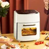 Home visual air fryer multifunctional large capacity electric oven intelligent automatic all-in-one new models 2
