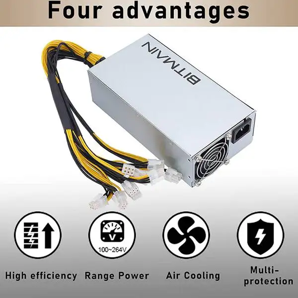 APW7 1800W Power Supply Mining PSU for Bitmain Antminer S9/L3+/A6