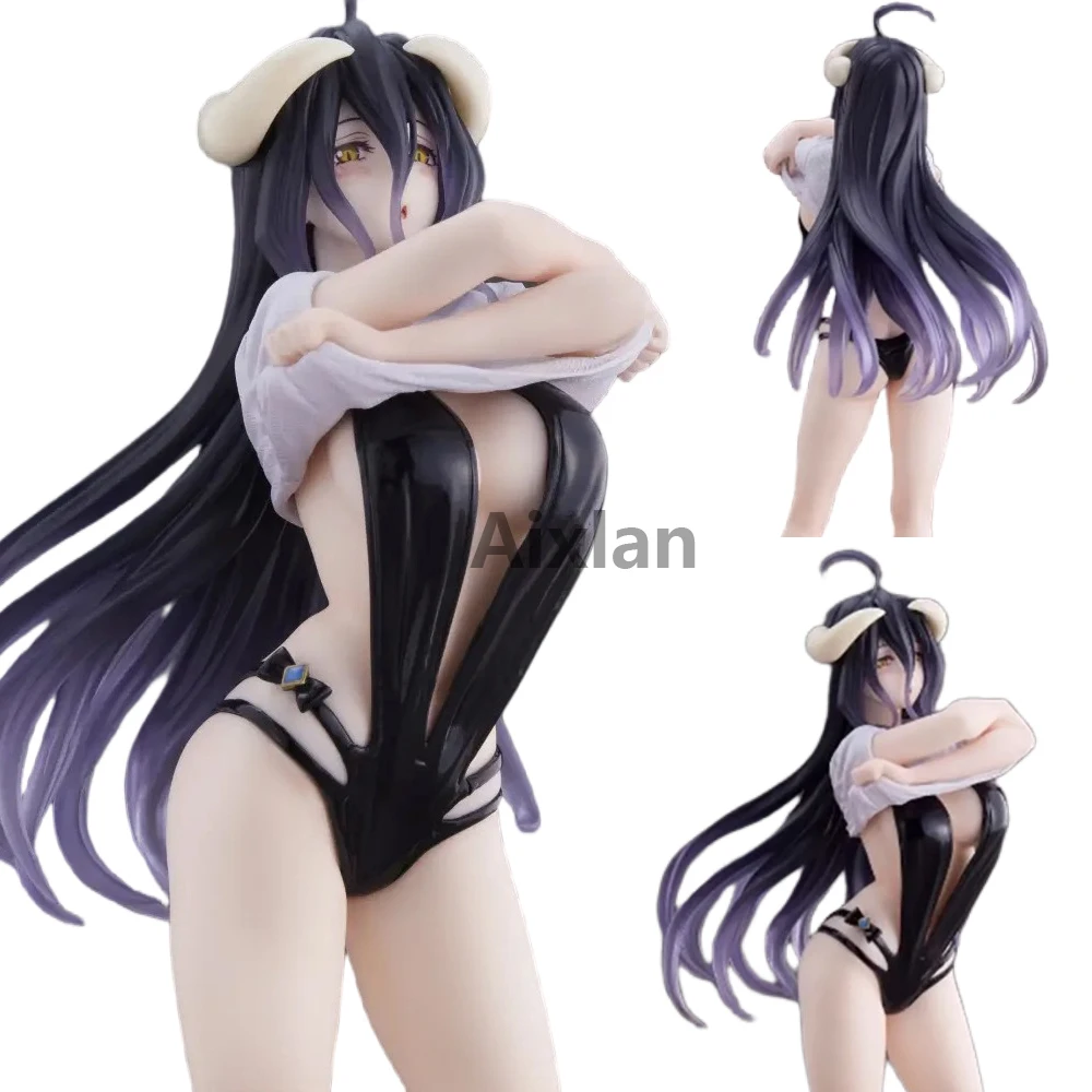 Xinchangda Albedo Figures, Albedo Anime Figure Statue Bunny Girl Anime Action Figurine per i fan 30 cm