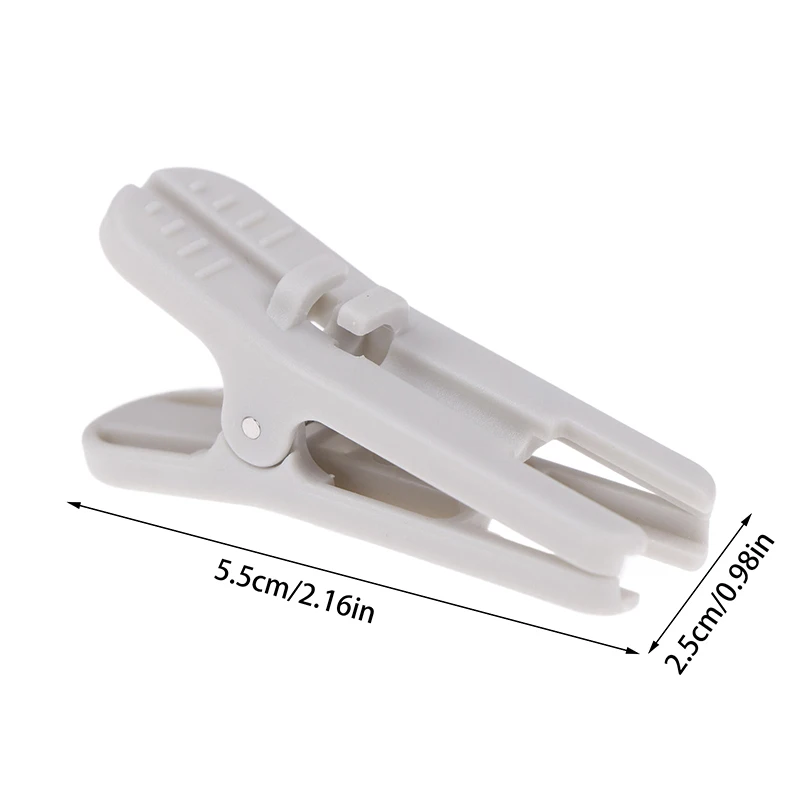 Hayvan kan oksijen probu için 1 adet özel plastik klips hayvan veteriner sensörü için veteriner dil klip monte aksesuarları