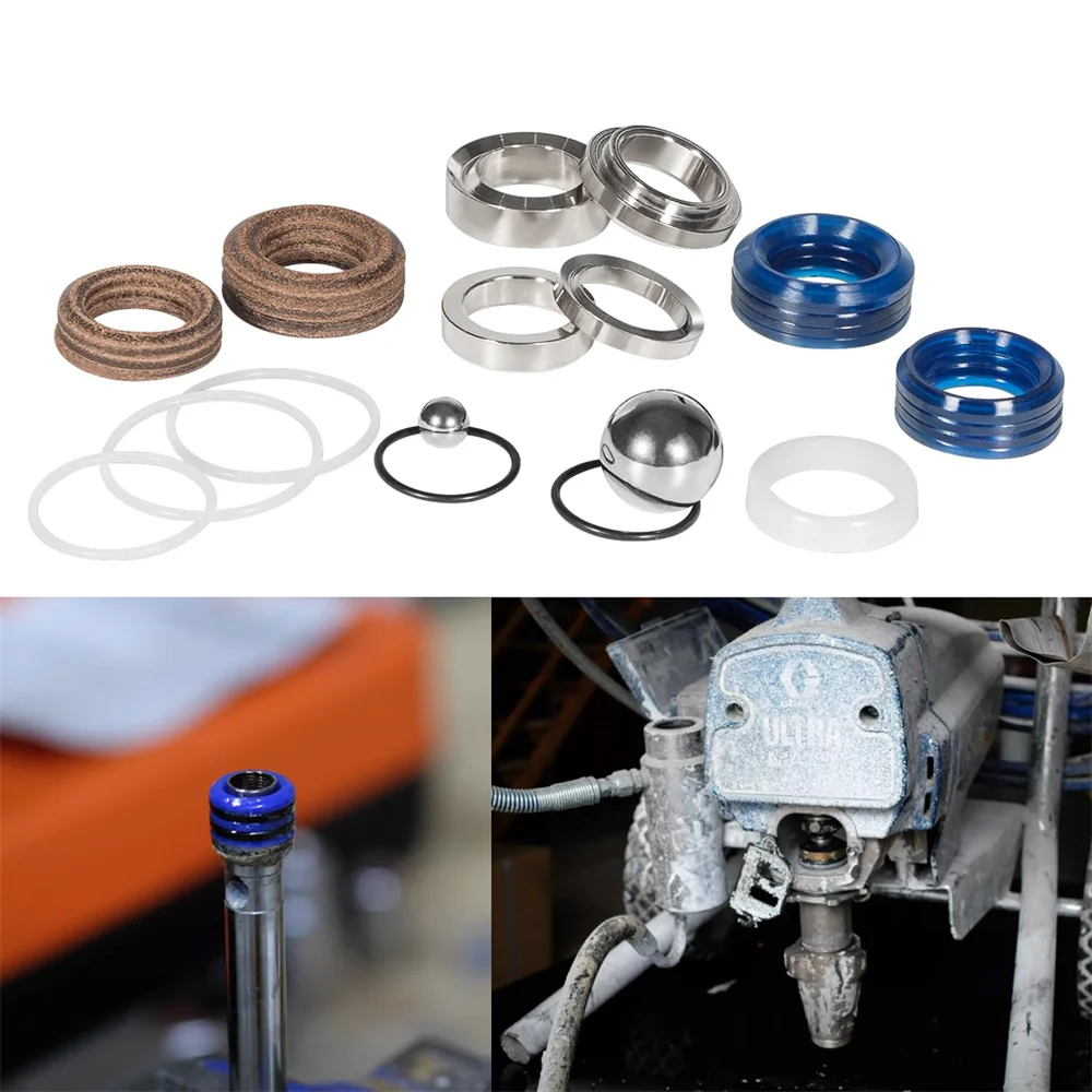 Sostituzione 248213 Kit Di Imballaggio Per Riparazione Pompa Per Graco Ultra Max & Ultimate Mx 1595, Ultra Max Ii & Ultimate Mx Ii 1095/1595