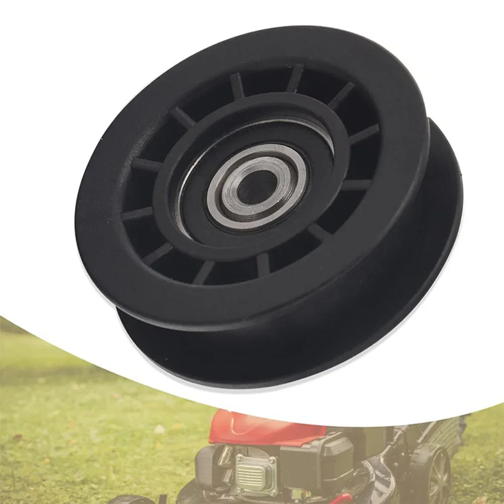 Polia intermediaria para cortadores de grama 3 pecas cortador de plastico polia de slot unico para poulan p160rwd pr675awd pecas de maquinas
