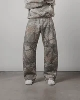 Y2K American Retro Branch Camouflage Sportswear men Washed Hip Hop Super Dalian Hoodie Two Piece Harajuku men Street Suit 2