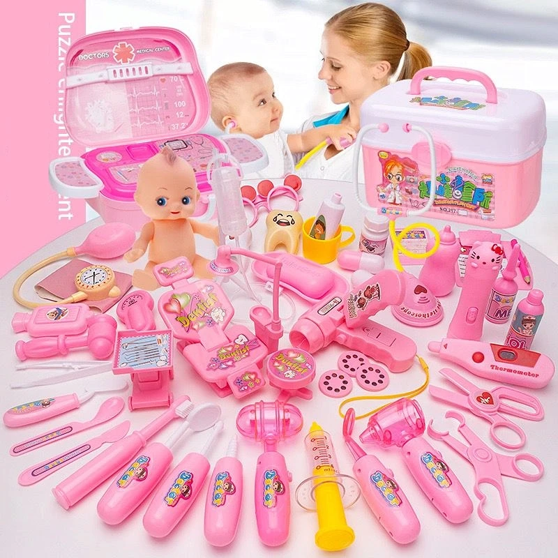 Children Doctor Pretend Toys Hospital Medical Girls Doctor Toys
