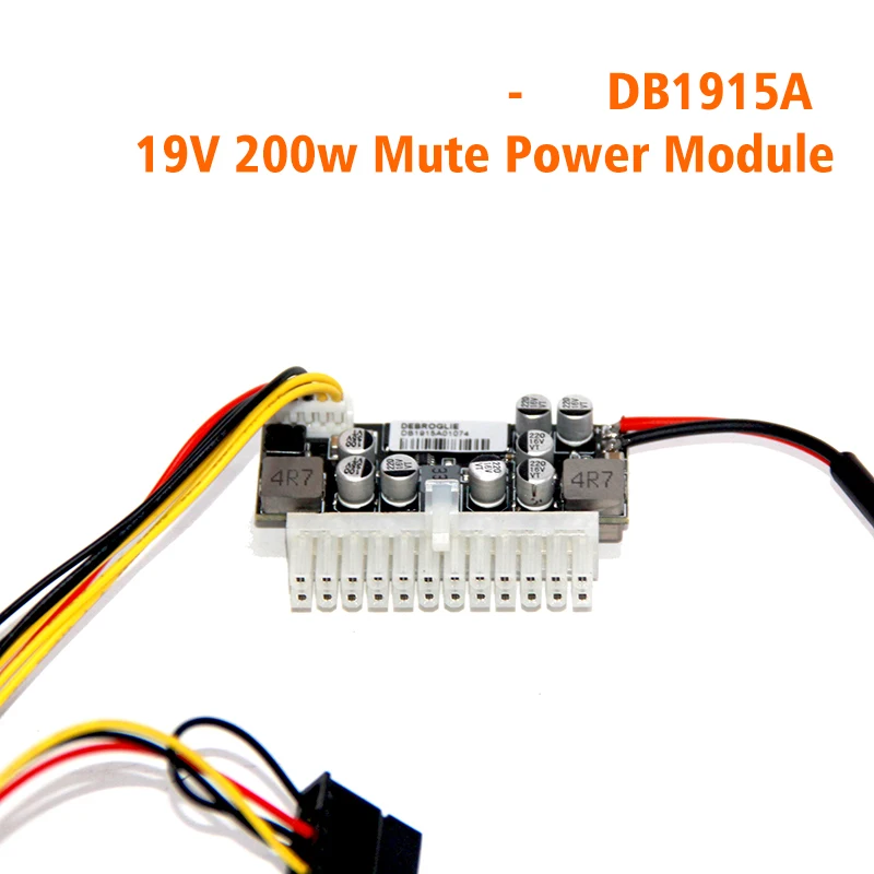Debroglie-dc para Atx pc Fonte de Alimentação para Computador Atx Psu 19v 200w 24pin 24pin Atx Atx