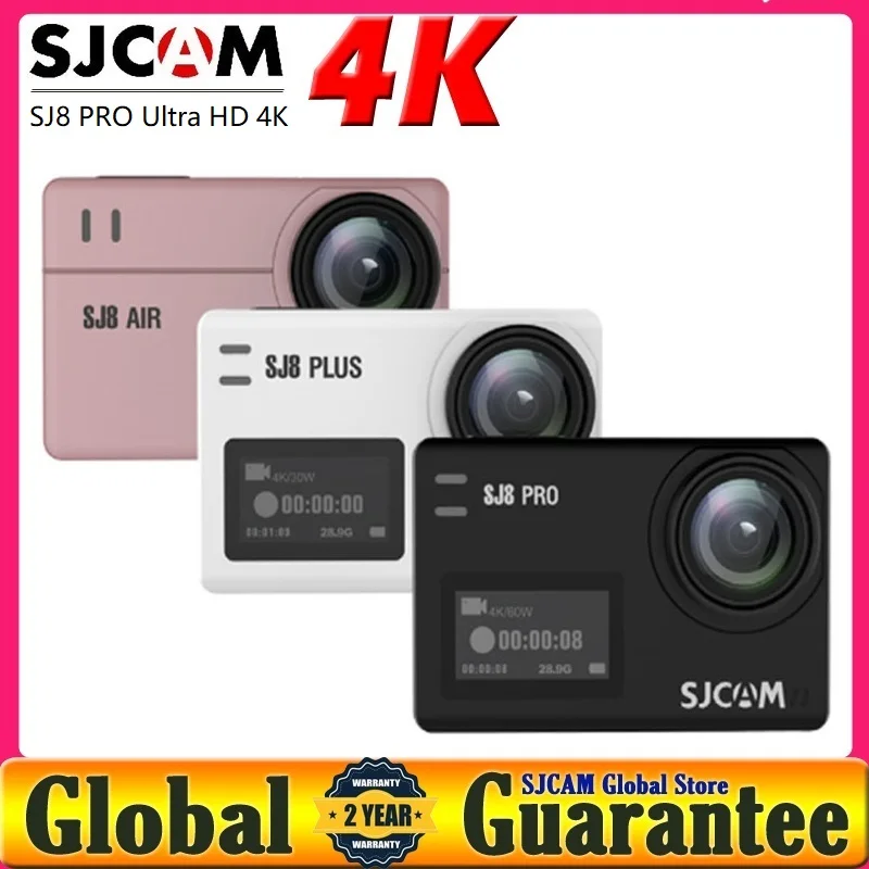 SJCAM SJ8 Pro, 4K Action Camera at 60FPS