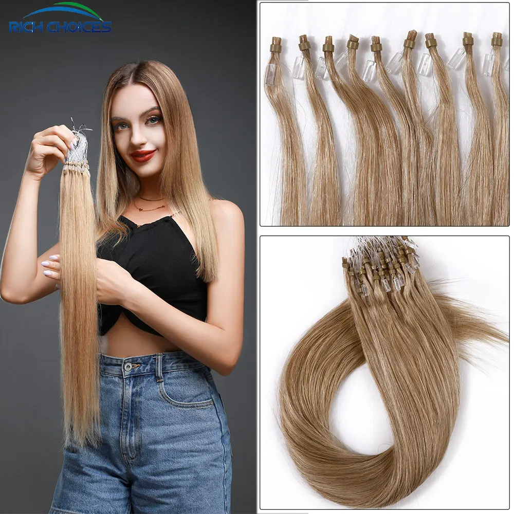 Costo Extension Cucite: The Real-World Guide to Micro Loop Hair Extensions  for Natural-Looking Volume, image size:1000x1000
