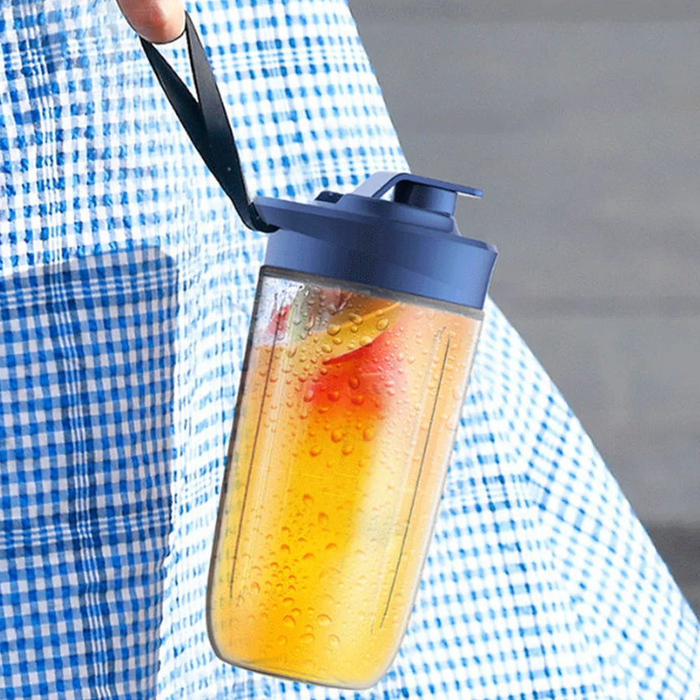 Fruit Juicer USB Rechargeable 400ML Fruit Shakes Juicer Mixer 40W Automatic Small Electric Juicer Wireless Smoothie Blender 2