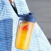 Fruit Juicer USB Rechargeable 400ML Fruit Shakes Juicer Mixer 40W Automatic Small Electric Juicer Wireless Smoothie Blender 2
