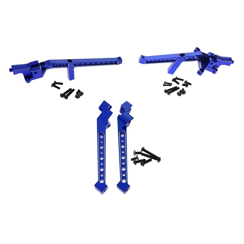 

Aluminum Front And Rear Chassis Brace 9520 9521 For 1/8 Traxxas Sledge RC Car Upgrades Parts Accessories