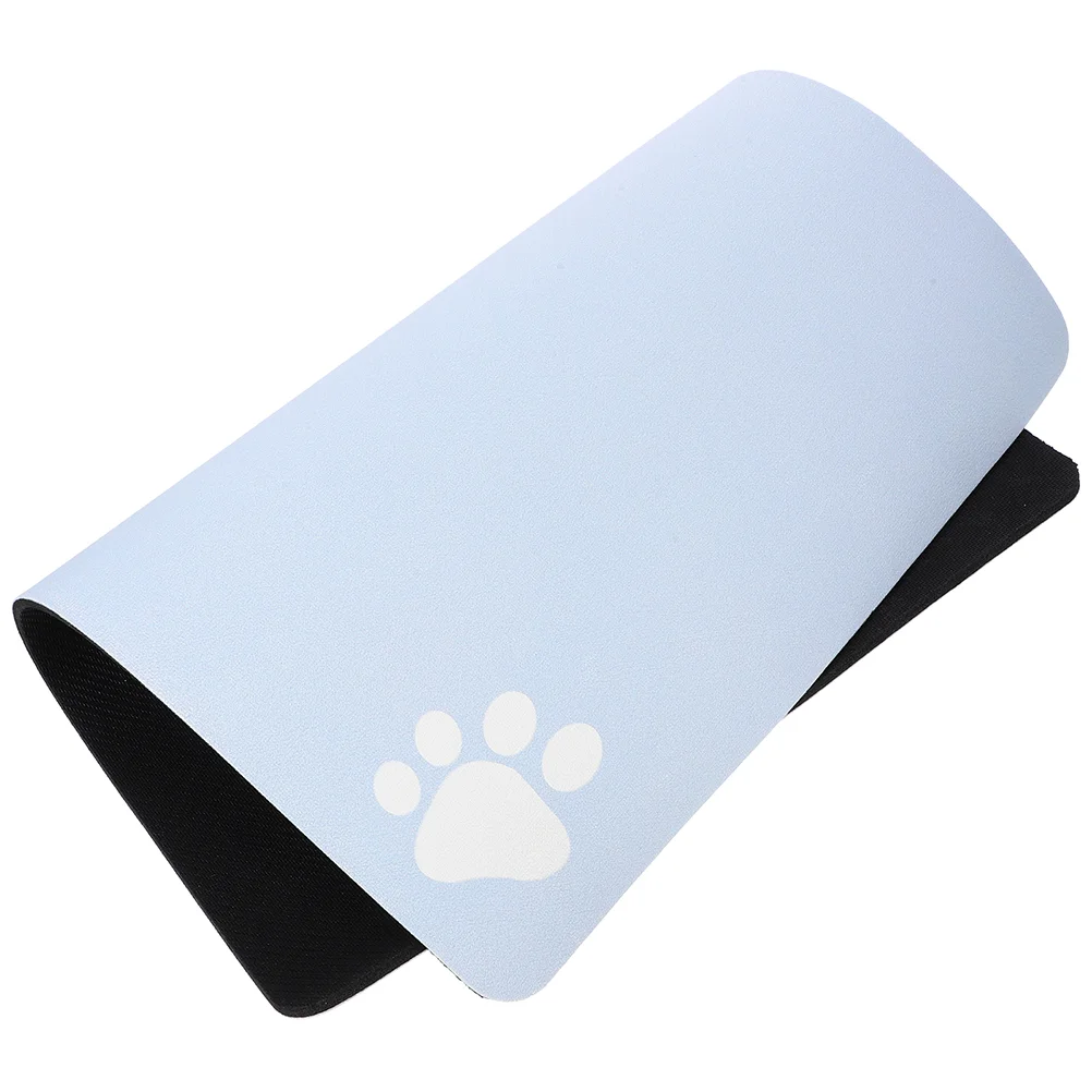 

Pet Feeding Mat Water Absorbent Pads Absorbing for Dog Bowl Mats Food and Ground Protection Cat Mud