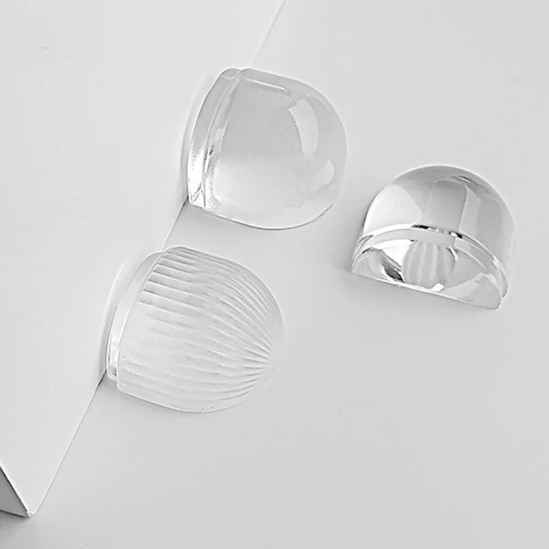 Collision Resistant And Silent Door Stopper Circular Transparent Safety Top