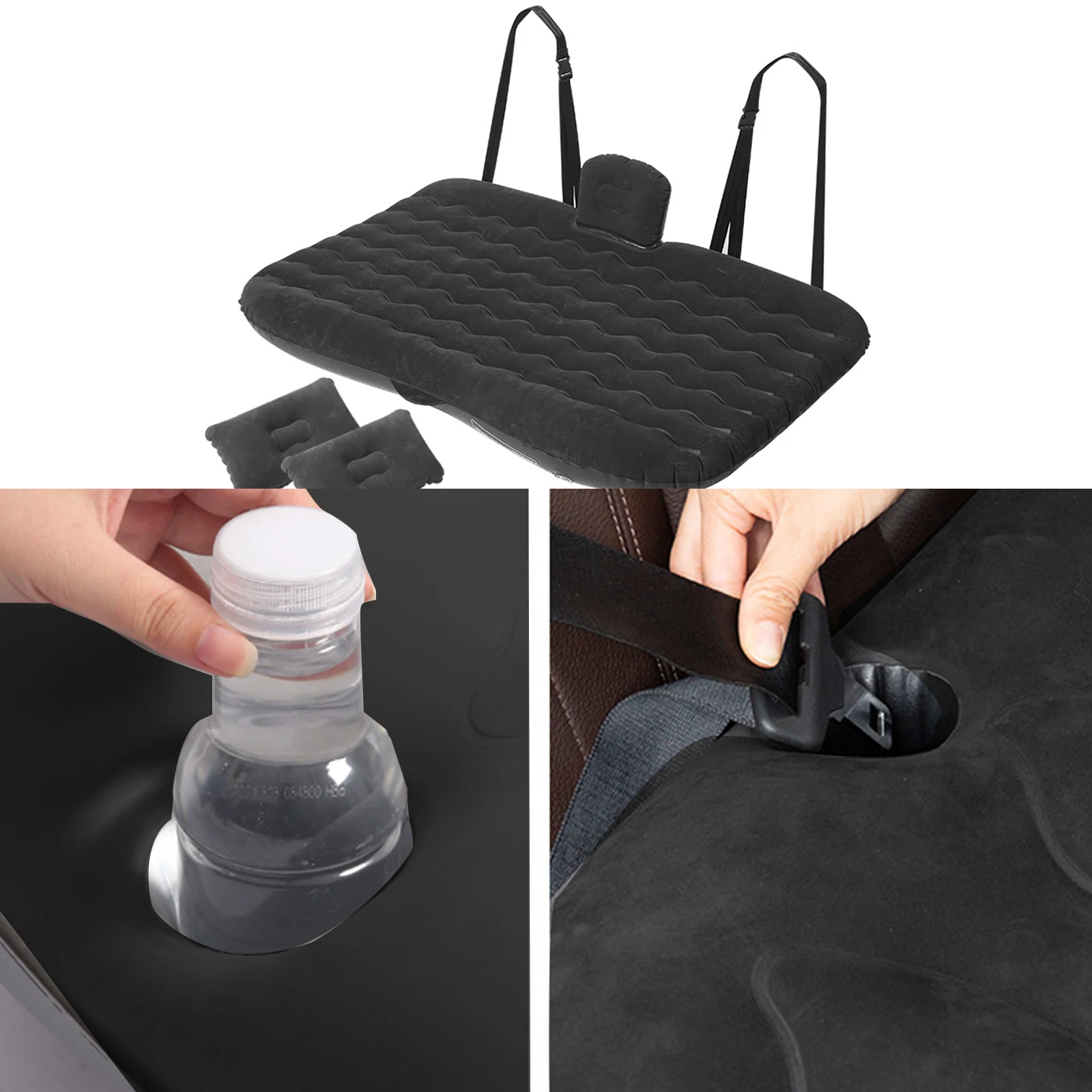 Universal Inflatable Car Mattress SUV Inflatable Multifunctional Car Bed Outdoor Camping Mat With Air Accessories