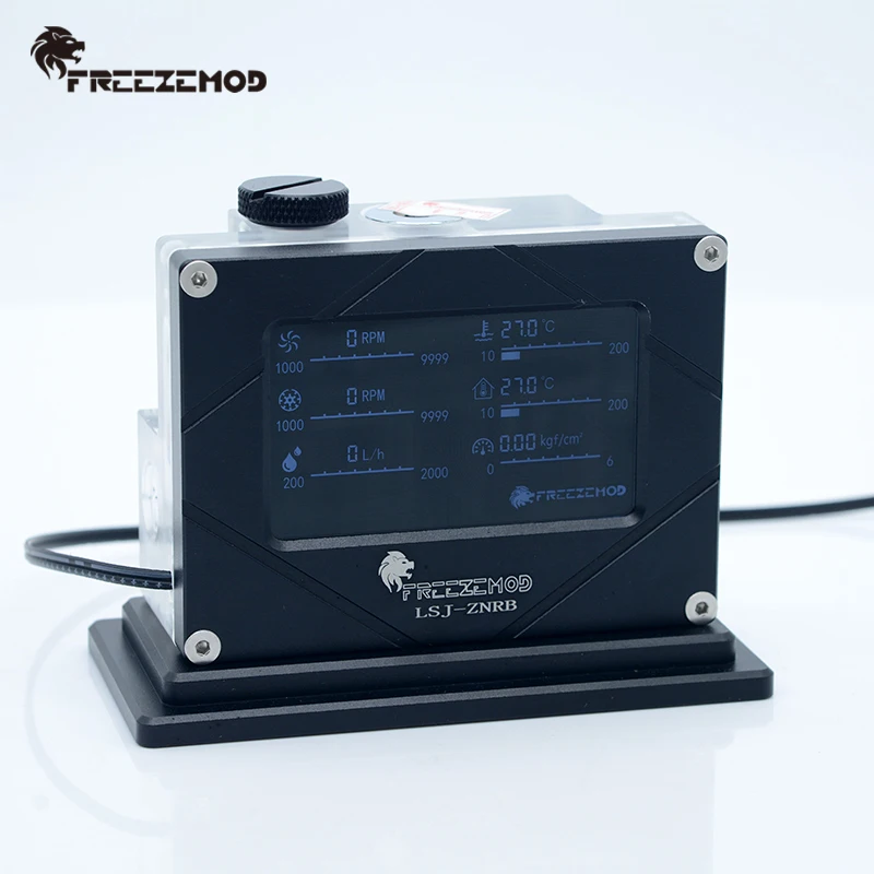 【新品・未使用】FREEZEMOD LSJ-ZNRB 水冷モニター FREEZEMOD LSJ-ZNRB Intelligent Water Cooling System Monitor
