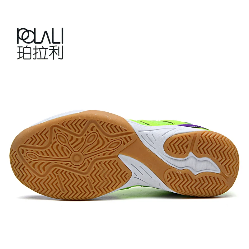 POLALI Table Tennis Shoes Breathable For Men Women Sports Shoes Antiskid Shock Absorption Indoor Sport Sneakers