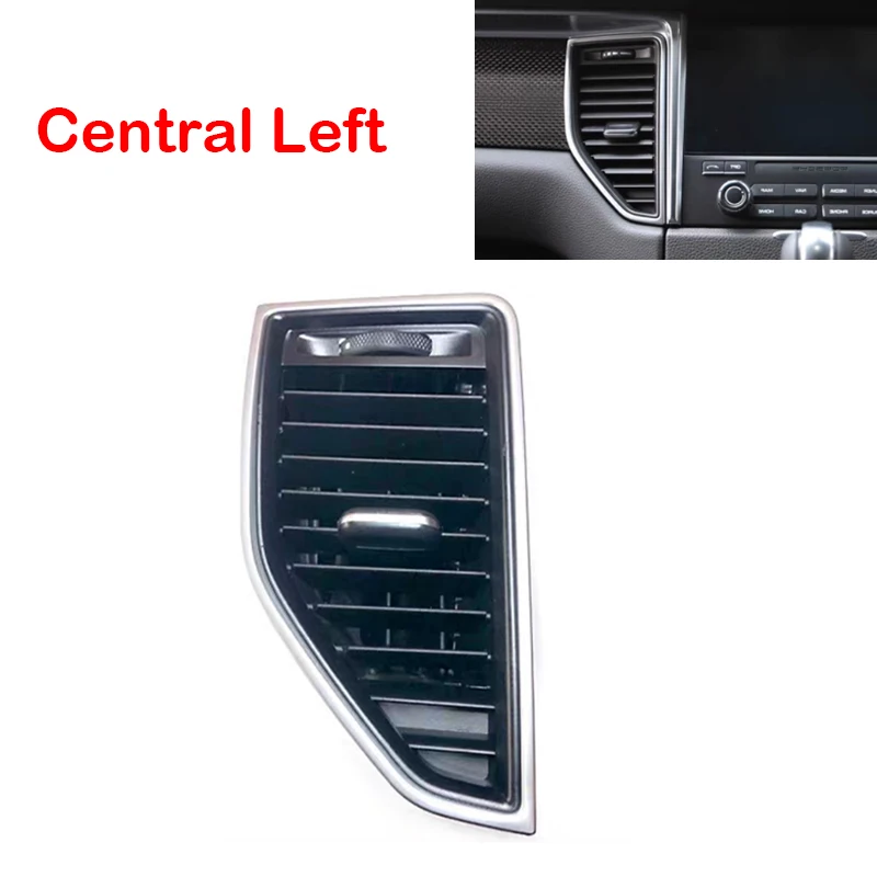 Car Dashboard Air Conditioning Outlet AC Vent Outlet Grille for Porsche Macan 2014 2015 ac air conditioner vent grille