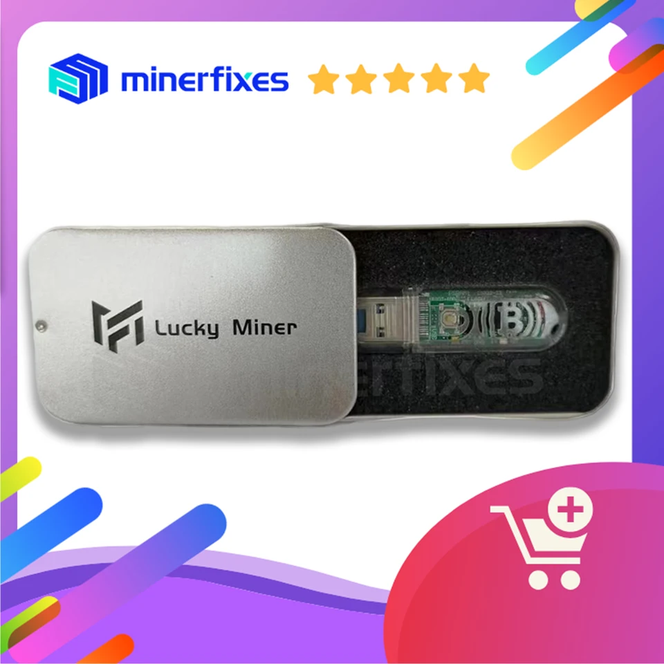Bitcoin Miner USB S3 Dongle - 300 KH/s, WiFi, Plug & Play, Solo Lottery  Miner (Made In Europe) Mining Support Bitcoin Crypto Currency