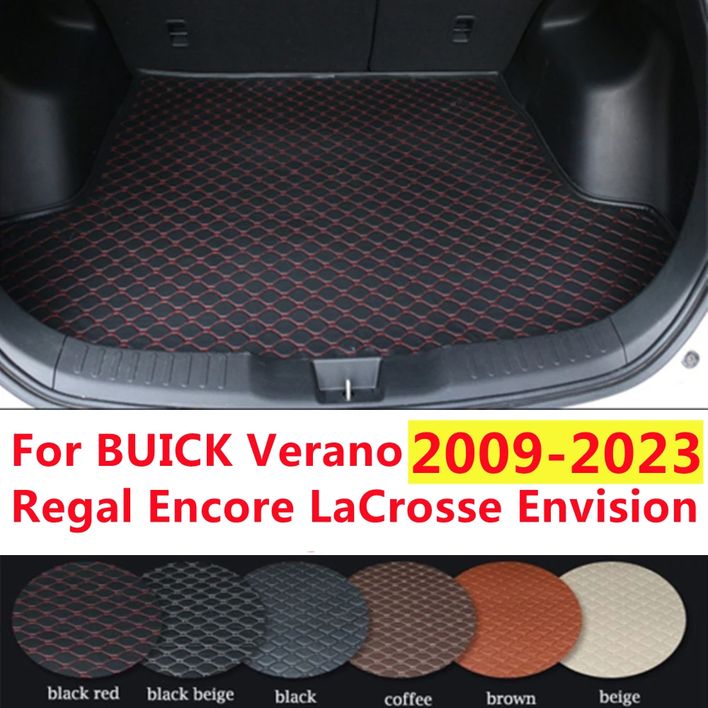 

SJ Custom подходит для BUICK Envision LaCrosse Encore Regal Verano 2009-10-11-12-2023 водонепроницаемый коврик для багажника автомобиля