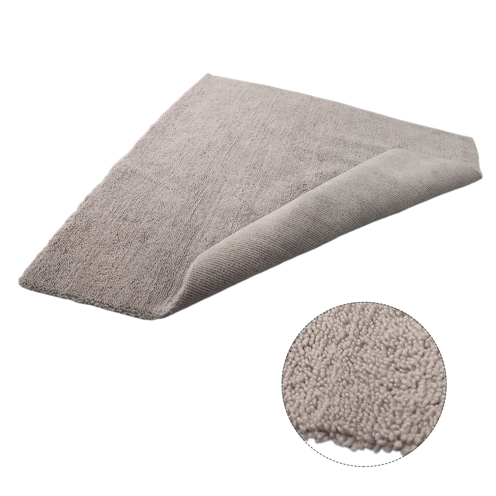 

High Absorbent Microfiber Car Towel Ultra Soft Edgeless Washing Drying Rag Good Touch Feeling And Strong Water Absorption