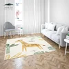 Jungle Animal Cartoon Carpet for Lion Giraffe Zebra Nursery Rug Art Paintings Nordic Pictures Mat Baby Kids Room Decoration 3