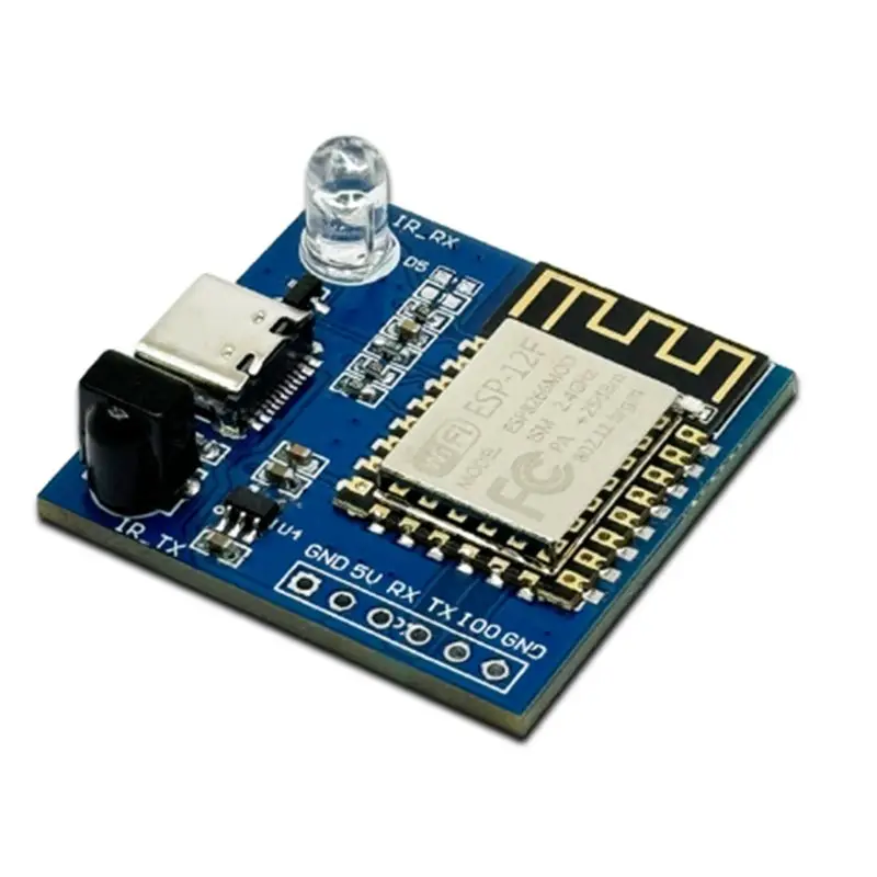 ESP8266 NEC 명령용 적외선 송수신기 WIFI ESP-12F 모듈 TYPE-C 인터페이스 전송 모듈