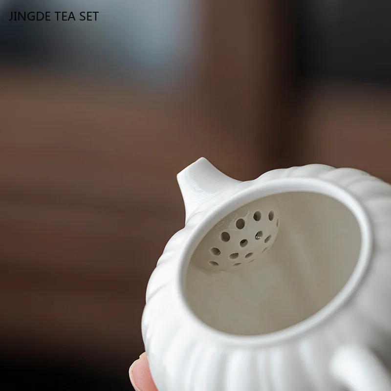 150ml Japanese Handmade Ceramic Teapot Retro Home Filter Tea Infuser Retro Zen Beauty Teapot Chinese Tea Accessories