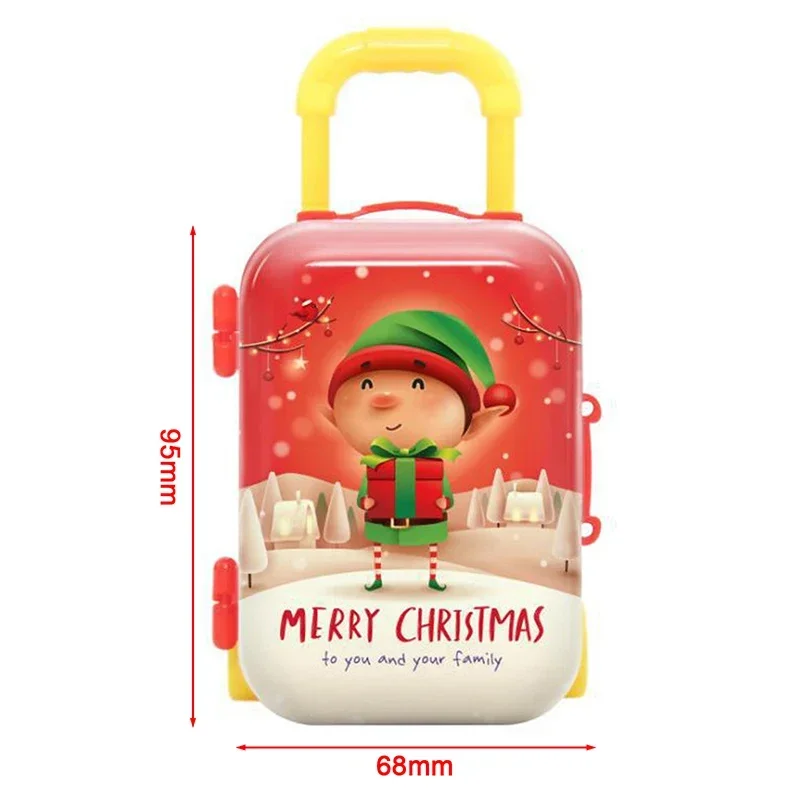 Set Valigie In Miniatura Per Bambole – 19x11x6.5 Cm, Plastica, Trolley Giocattolo Per Casa Delle Bambole