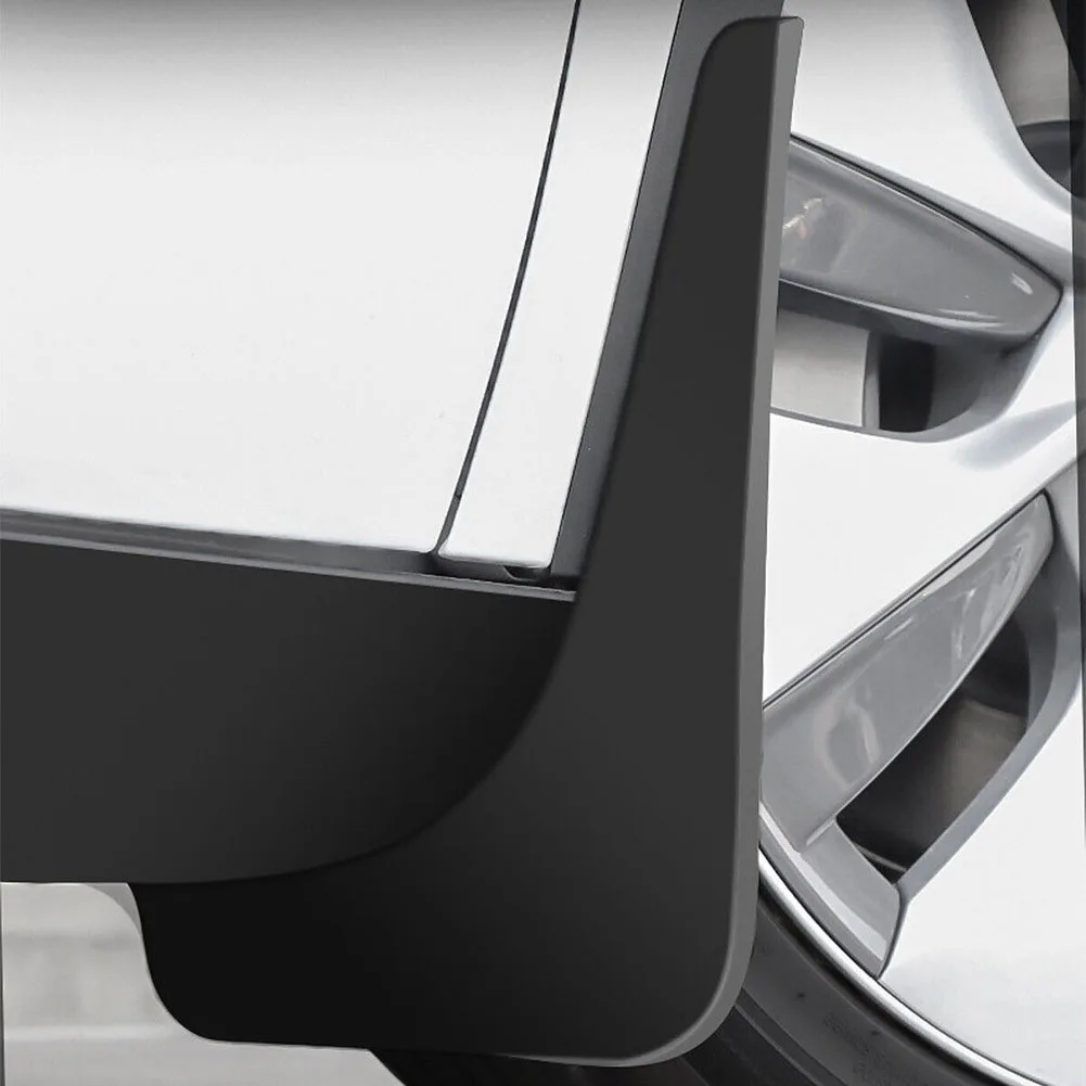 

4 шт. Брызговики от грязи, брызговики для Tesla Model Y, передние и задние черные брызговики
