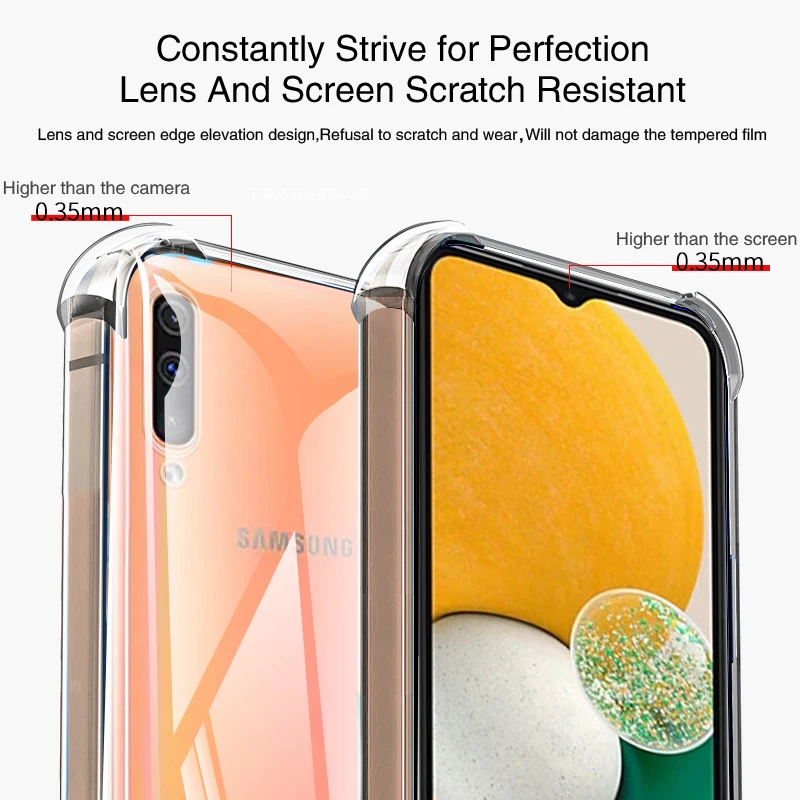 Ultra Clear Shockproof Airbag Phone Case Cover
