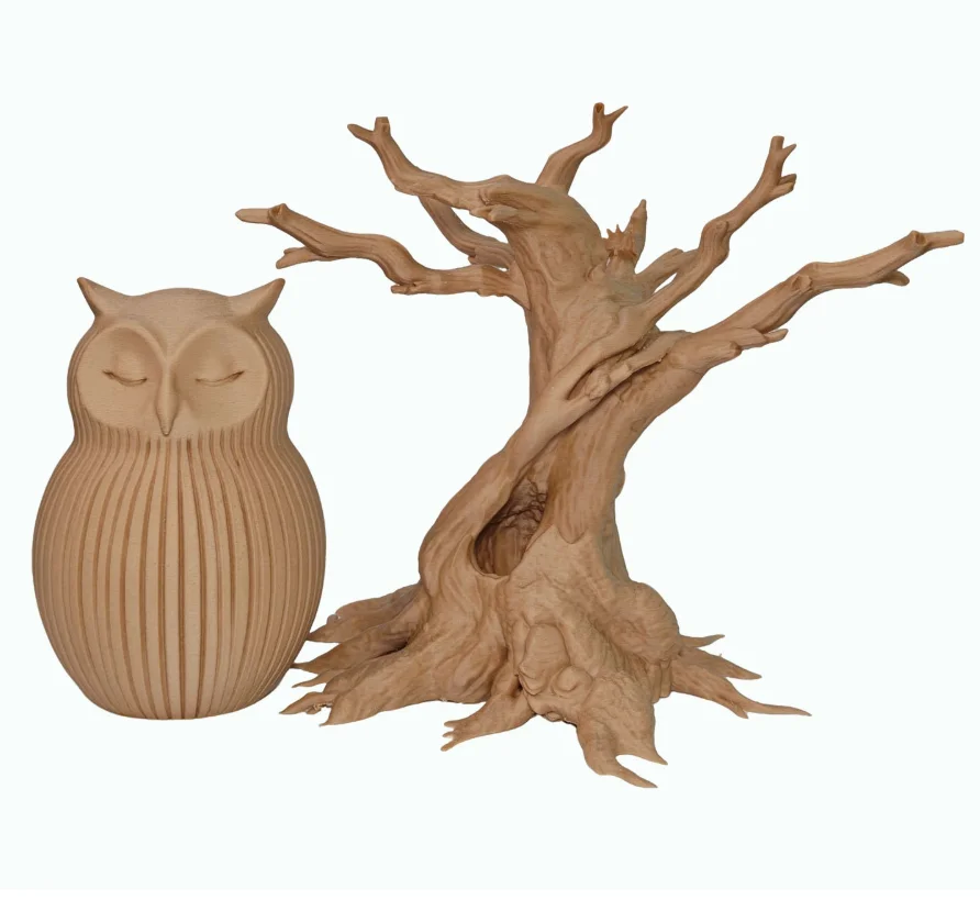 1KG PLA 목재 3D 프린터 필라멘트 1.75mm 목재 필라멘트(목재 분말 함유) Bambu Lab Creality 3D 프린터 소모품용