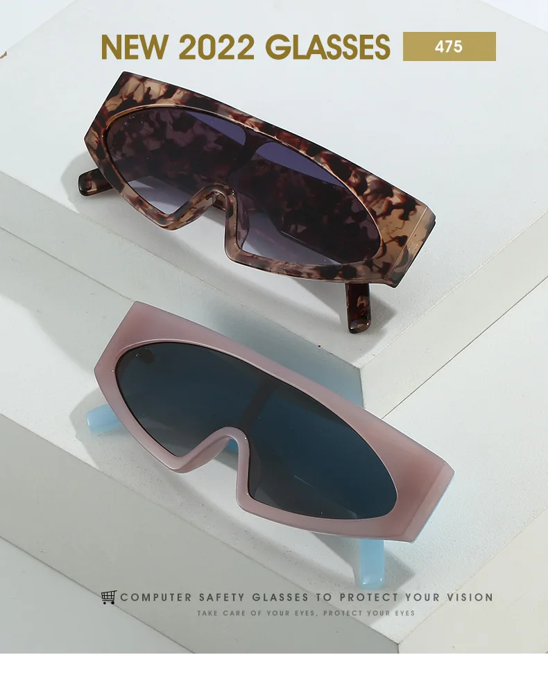 Oversized Sonnenbrille Für Damen Und Herren Mit Uv-schutz_voghion.com