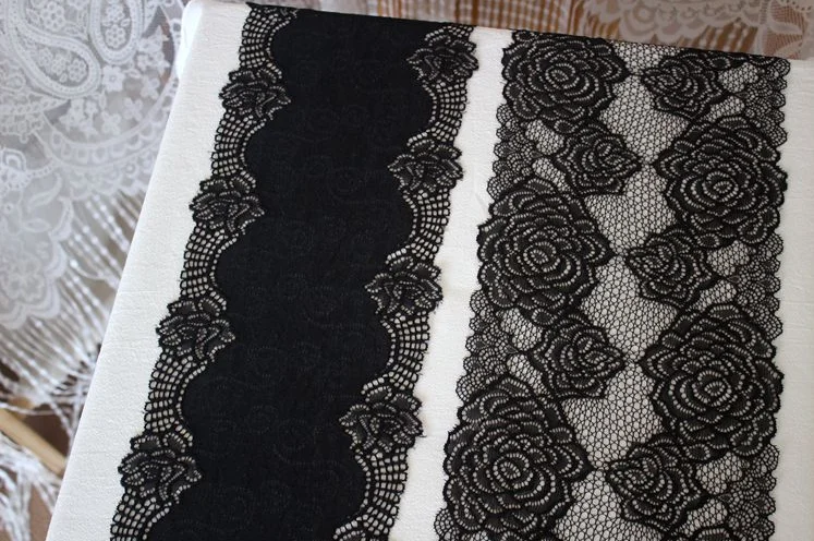 Elastic Stretch Lace Trim Floral Bra Clothes Accessories Dress Sewing Applique Lingerie Lace Fabrics Lace Fabric Lace Garment Accessories Lace Sewing Supplies Lace Accessories Lace Sewing Accessories Clothing Accessories 1 Meter/lot