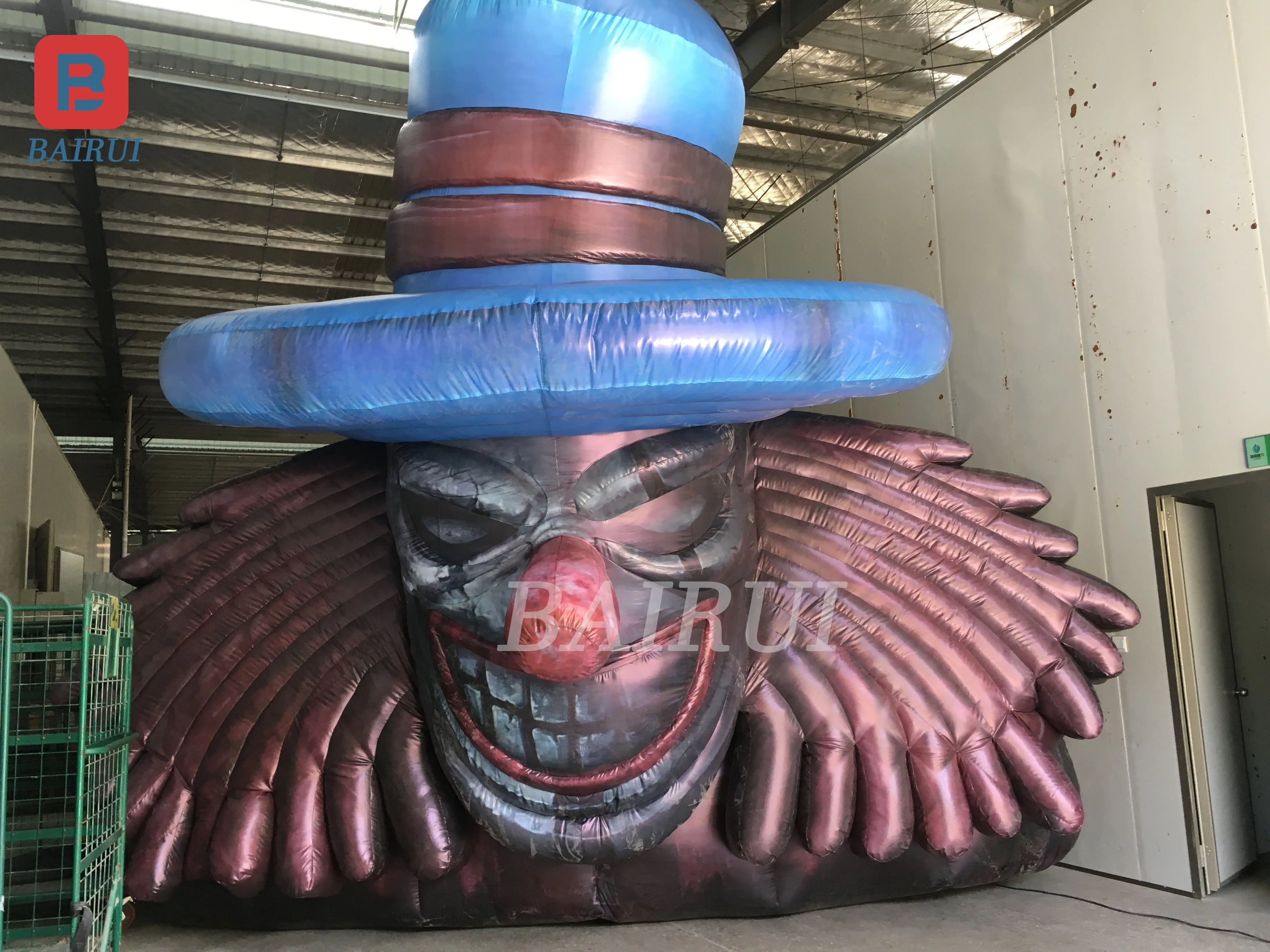 

Inflatable cartoon Halloween Clown Mask Bar Amusement Park Performance Atmosphere Mall theme atrium set