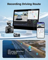 AZDOME Dash Cam GS63H Pro 4K+1080P 2.4 3