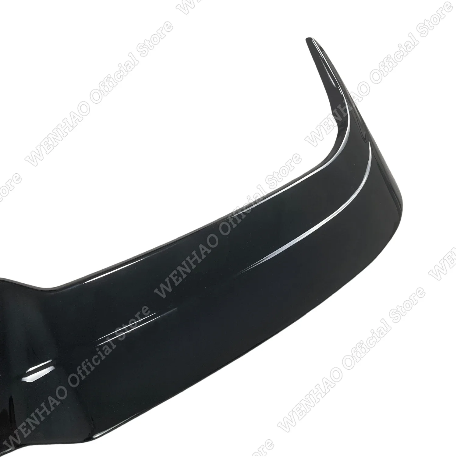 Spoiler Posteriore Nero Lucido Stile Oettinger per Seat Leon FR Mk4/Cupra Leon MK1 Hatchback 2020-2026, Accessori Tuning - immagine 4