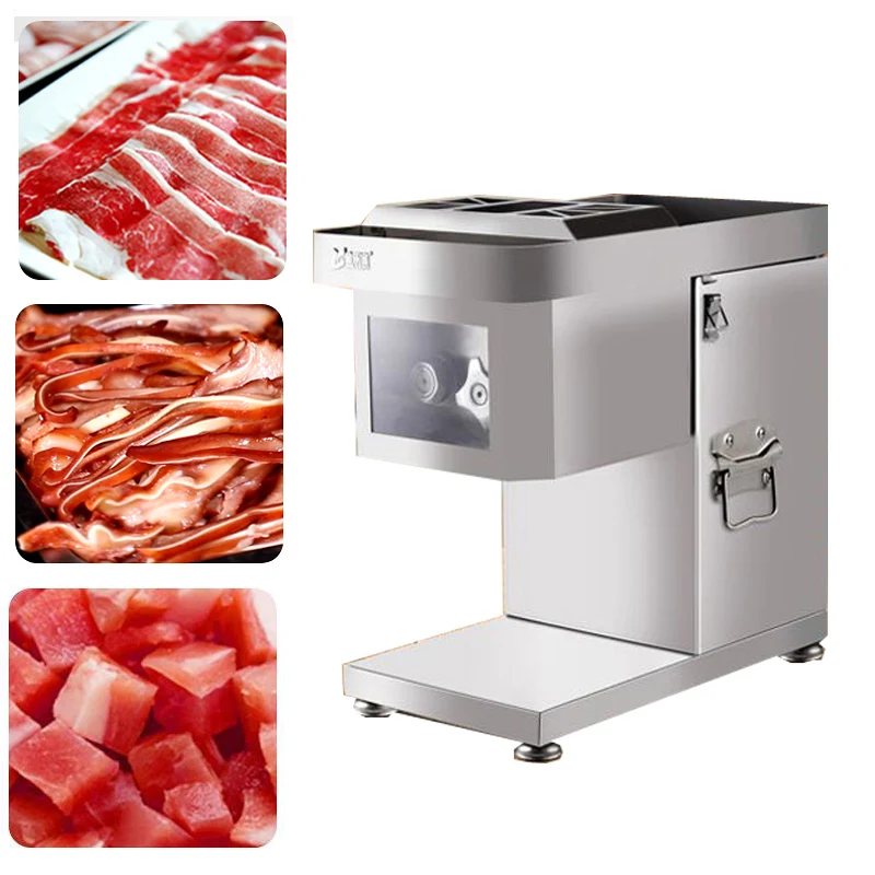 

Meat Slicer Cutter Machine Electric Food Slicer Meat Cutting Machine Minced Meat Slicing Shredding
