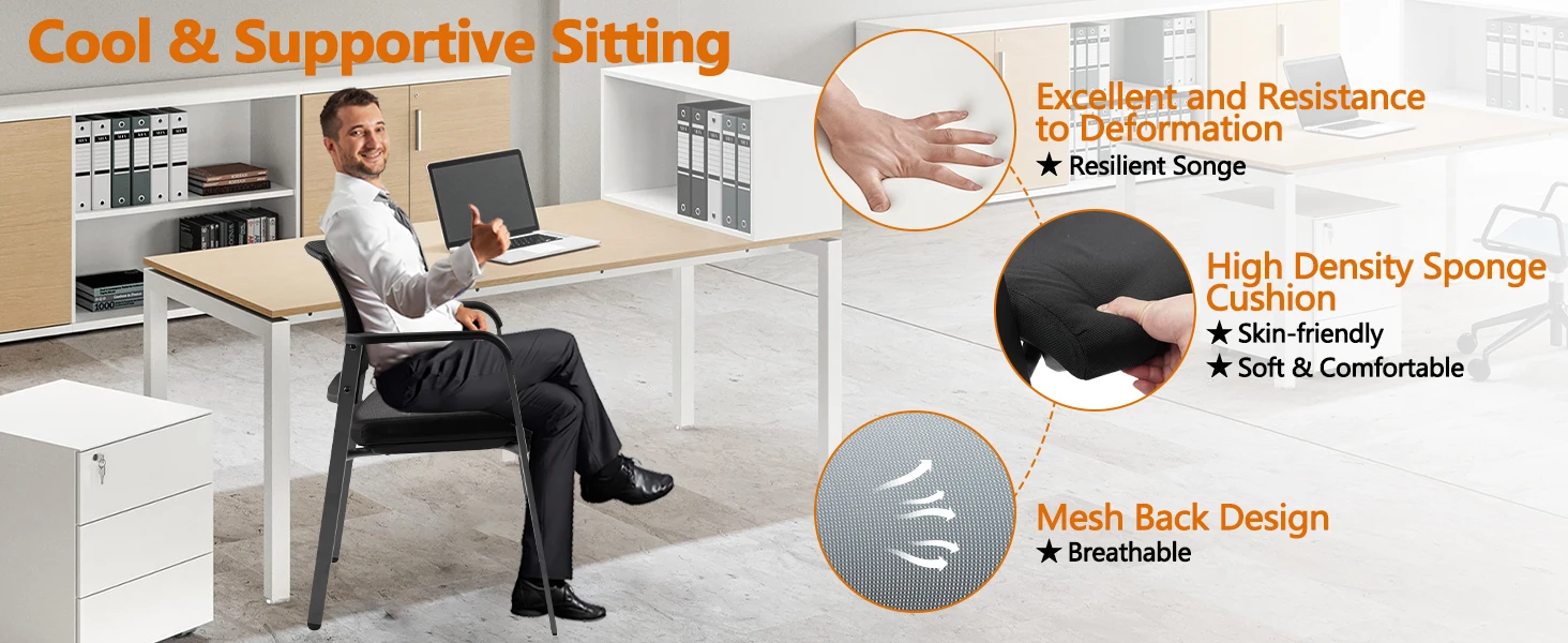 Ergonomic Lumber Support Chairs