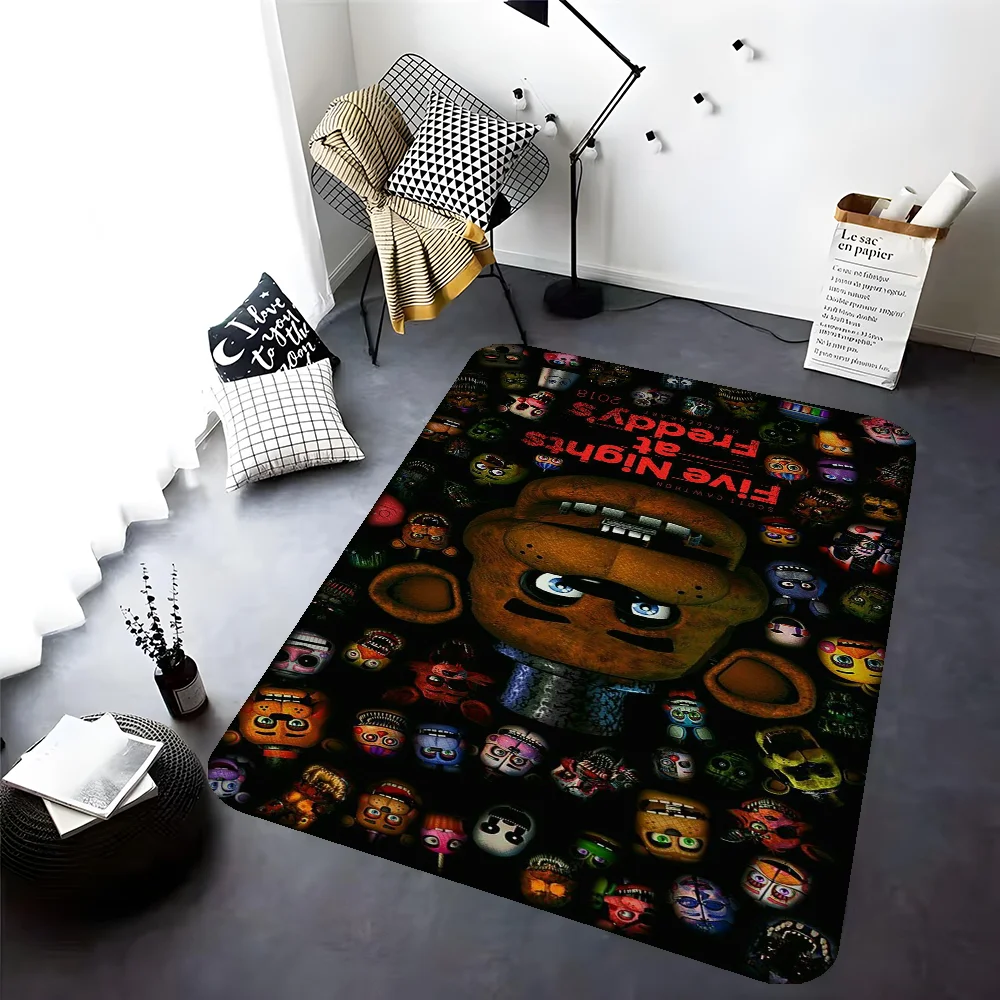 F-FNAF Entrance Door Mat Nordic Style Home Doormat Bathroom-Toilet Mats Bedroom Hotel Decor Mat 5