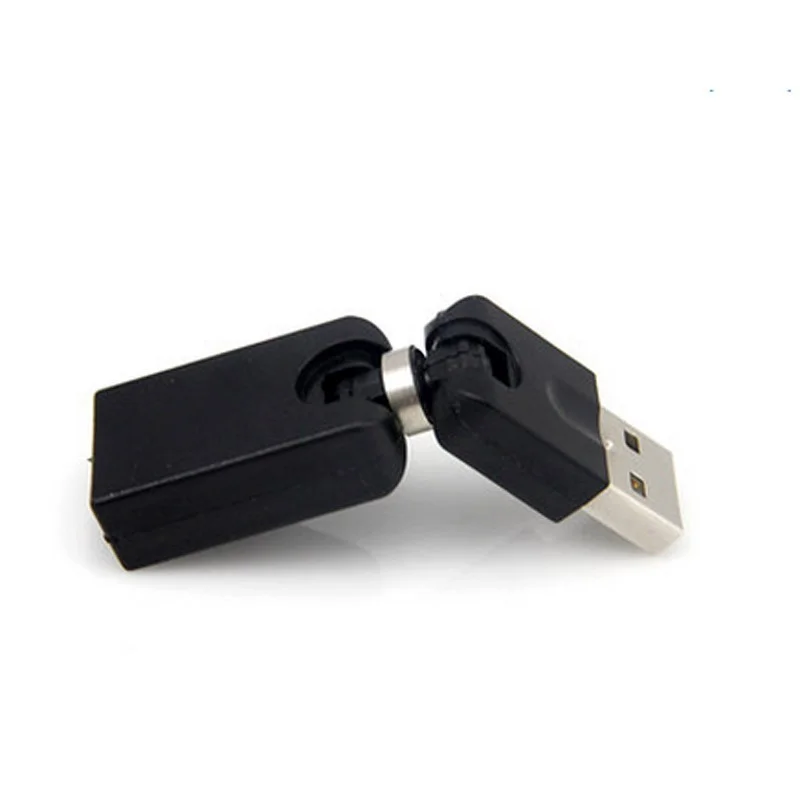 Flexible Swivel Twist Angle 360 Degree Rotating USB 2.0 Adapter Converter